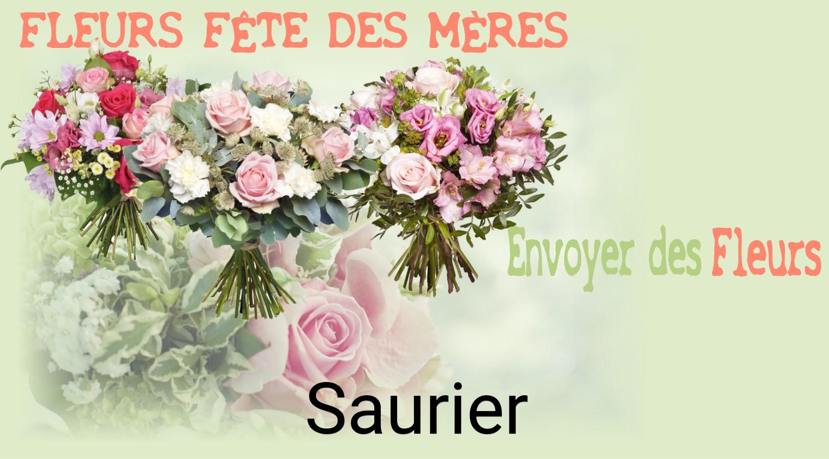 Bouquet de Fête des Mères livré à Saurier